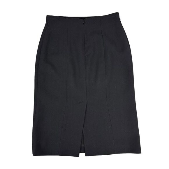 Talbots Black Midi Pencil Skirt size 4P - Picture 2 of 7